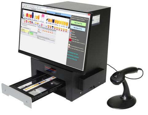 BIOMIC V3 Microbiology System, API bioMerieux panel reader