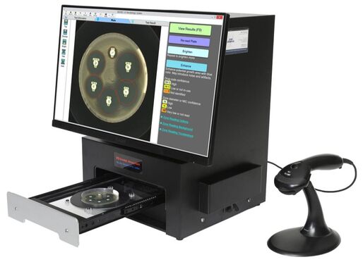 BIOMIC V3 disk diffusion testing module