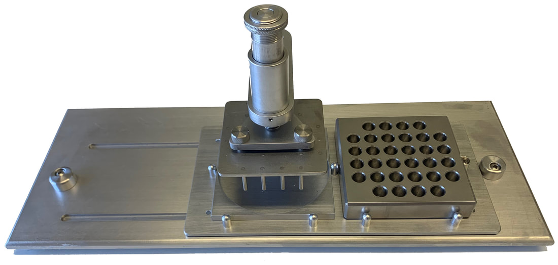 Steers Replicator is used to inoculate agar dilution plates
